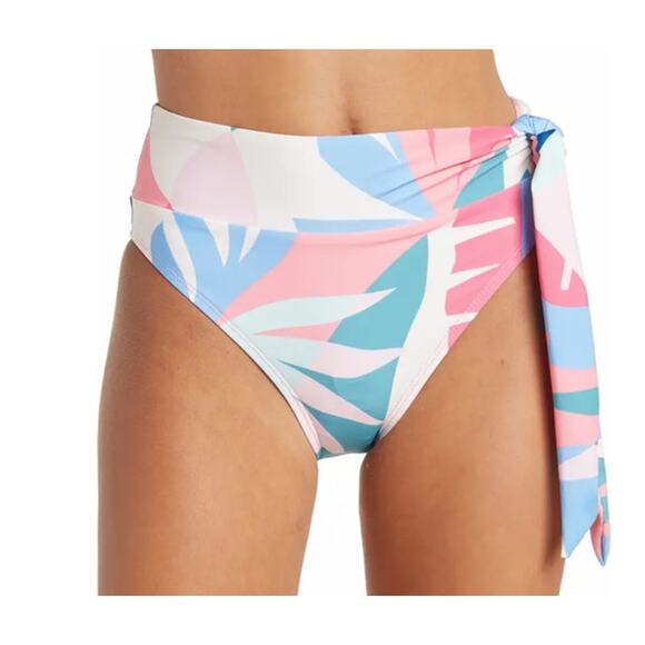 Splendid bikini bottoms Mosaic Palm high Waist L - Picture 1 of 4